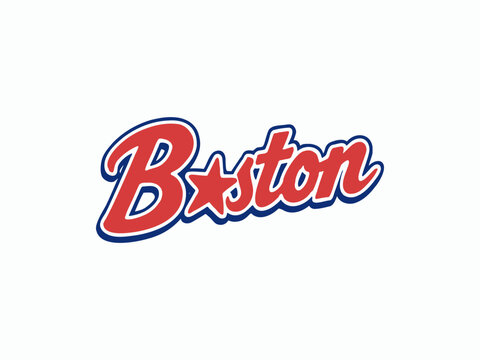 boston, design t-shirt streetwear clothing, vector typography, perfect for modern apparel