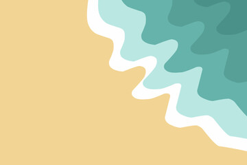 footprints on the beach