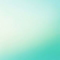 Obraz premium Soft Aqua Gradient Background with Subtle Light Blur