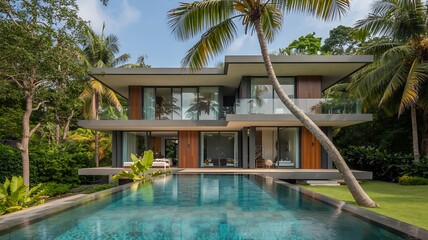 Seaside Villa Life Scene
