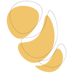 Abstract Modern Shape