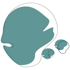 Abstract Modern Shape