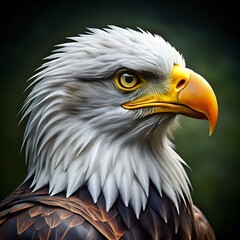 Obraz premium american bald eagle in flight