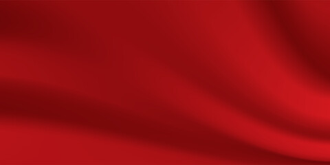 Red abstract background. Dynamic shapes