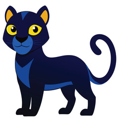 cartoon cat with a big smile