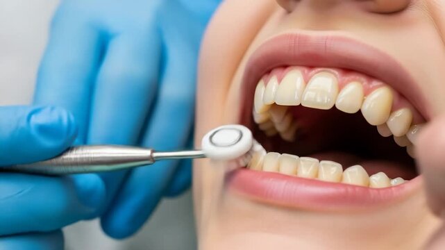 Dental Care: A Professional Examination and Cleaning Procedure, Maintaining Oral Health Through Routine Dental Checkups