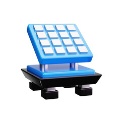 Solar Energy 3d render icons