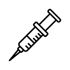 syringe injection medicine health icon doctor medical