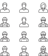 Abstract geometric shapes and lines in a dynamic composition with vibrant color accents silhouette