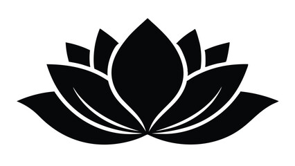 A graceful symbol of zen, purity, and spiritual balance, perfect for wellness, yoga, and meditation design concepts.