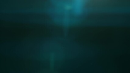 Slow motion real lens flare through glass effects for overlay or transition