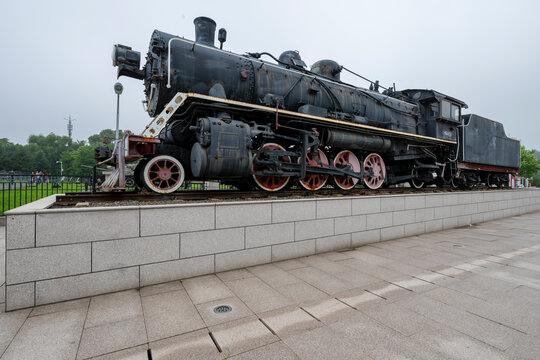 memorial monument and war museum of the war to resist U.S. aggression and aid Korea in Dandong City, China