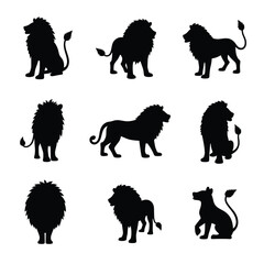 A Collection Of Stylized Palm Trees In Silhouette Evokes A Tropical Vacation Vibe Illustration