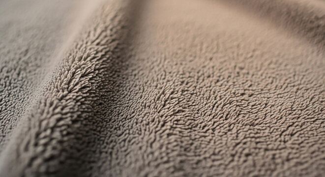 Textura de Tela de Forro Polar Neutra
