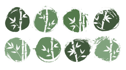 Bamboo tree. Hand drawn style.