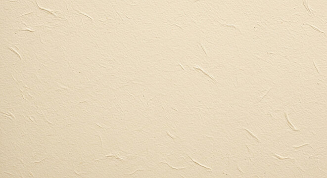 Papel Hecho a Mano de Color Crema