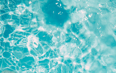 Swimming pool closeup background.