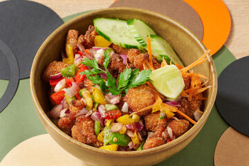 Salade thaïlandaise sel poivre