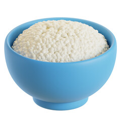 3D Bowl of Rice Icon