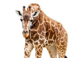 Obraz premium Close-up of a giraffe