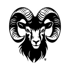 Angry Ram Mascot Vector Art