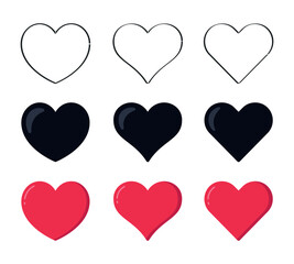 Set Hearts collection