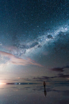 死ぬまでに一度は行ってみたい、ボリビアのウユニ塩湖の星空