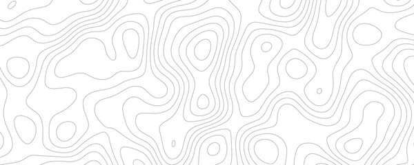 Black contour lines on white background topographic map pattern 3