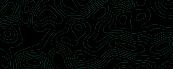 Teal topographic contour lines on black background