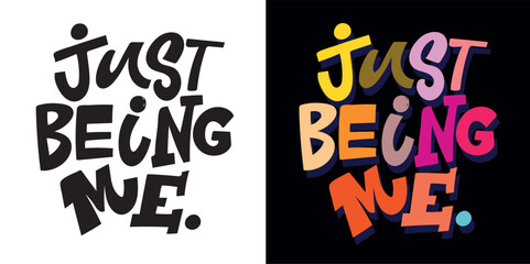 Funny hand drawn doodle lettering quote. Lettering for t-shirt design, mug print, bag print, clothes fashion. 100% hand drawn vector image. © jane55