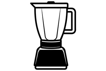 black and white blender vector 