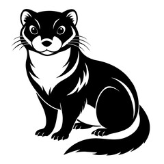 ferret silhouette 