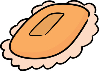 Illustration of bar soap
