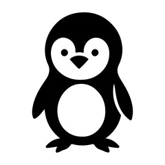 Fototapeta premium Penguin Icon - vector Illustration 