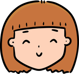 Illustration of woman face
