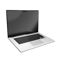 Laptop 3D Illustration