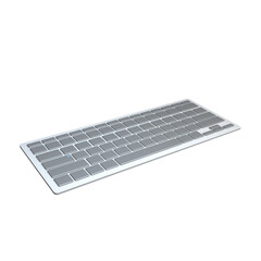 Wireless Keyboard 3D Illustration