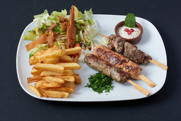 Brochette de viande spécialité Libanaise