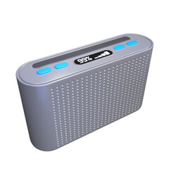 Smart Speaker 3D Illustration