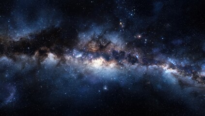 Fototapeta premium Vast Milky Way Galaxy Panorama