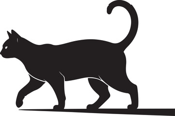 black cat silhouette