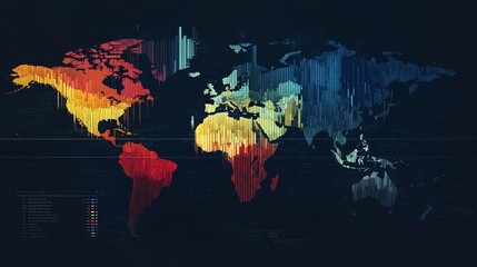 Global Data Visualization: A Geographically Represented Statistical World Map