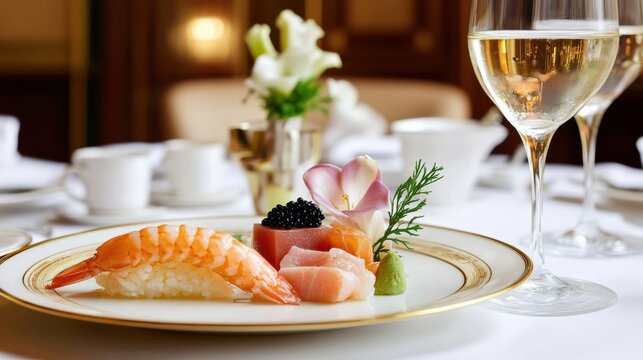 Exquisite Cuisine: Hotel Restaurant A La Carte Menu With Fine Dining - Food, hospitality and room service, starter appetisers as