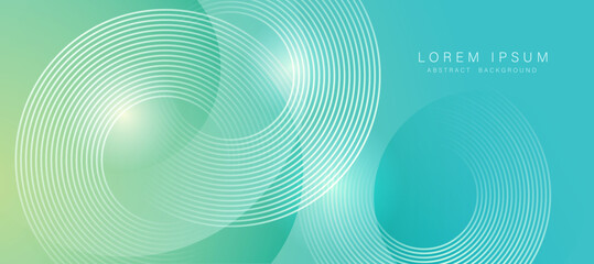 Abstract soft green gradient background with fluid lightwave. Ideal for wellness branding and UI design.