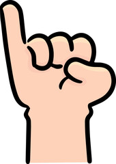 Illustration of hand
