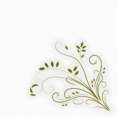 Fototapeta premium abstract floral background with flowers