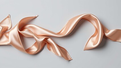 Draped Silk Ribbon Embellishment