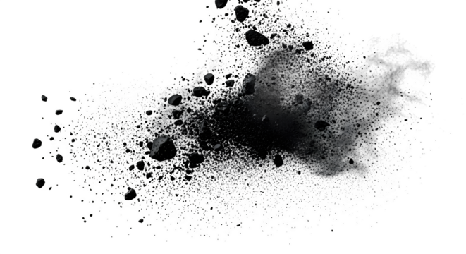 A burst of colorful fireworks in the night sky    .ai generative, transparent background, white background. isolated on white background, png, jpeg, jpg.