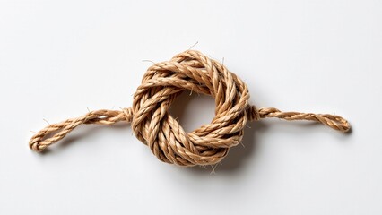 Coiled Twine String Embellishment