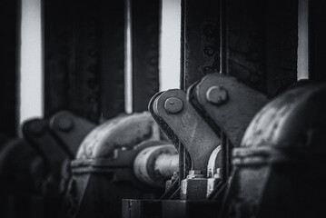 HYDROTECHNICAL OBJECT - Mechanisms of the weir on river